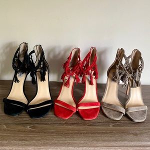 Steve Madden Fringe Size 9.5 / LOT of 3 pairs